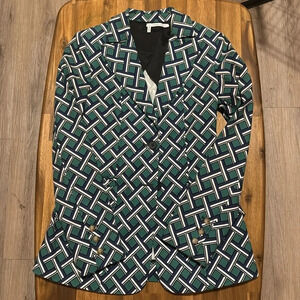 DEREK Lam 10 Crosby geometric blazer sample